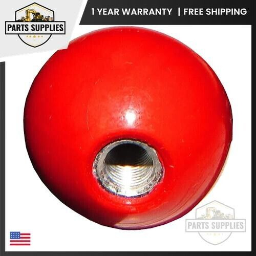 R161382 72358 Red Gear Shift Ball Knob Fits John Deere T Ccj
