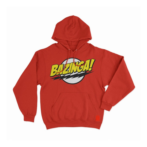 Polera Con Capucha The Big Bang Theory Bazinga 001