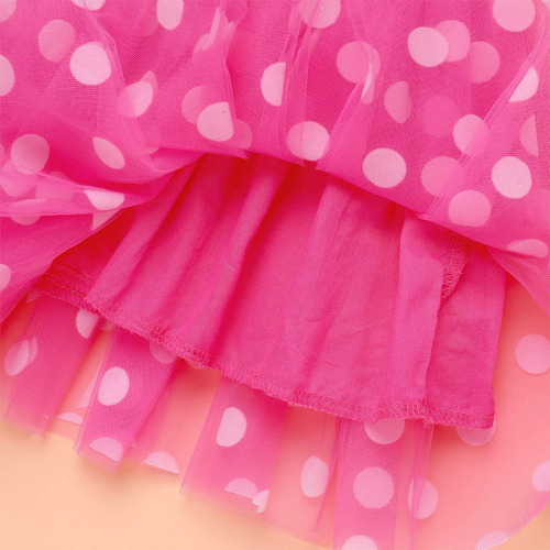 Imekis Mouse 2do 3er Cumpleaños Traje Bebé Niñas Vestido Dos