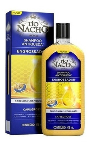 Tio Nacho Shampoo Engrossador Antiquedas 415ml