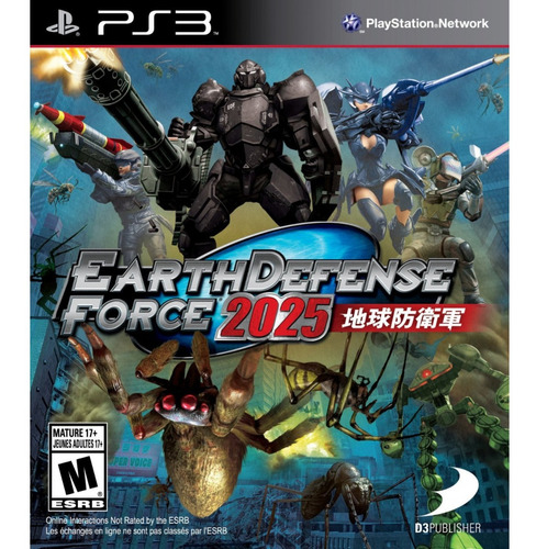 Earth Defense Force 2025 Ps3