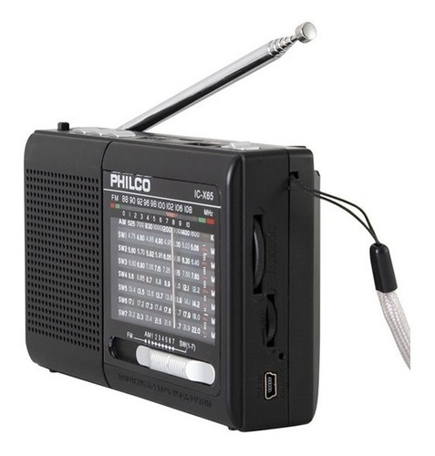 Radio Portatil Philco Ic-x65 Multibandas Usb / Promoferta