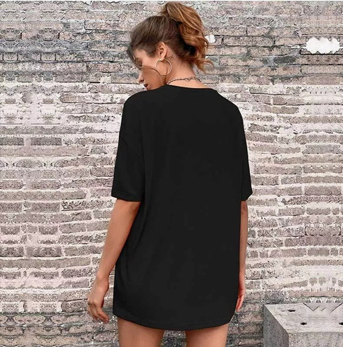 Playeras Mujer Deportiva Casual Cuello Redondo Manga Corta