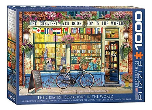 Eurographics La Mejor Libreria Del Mundo 1000 Piece Puzzle J