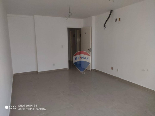 Sala Comercial No Office Tower Center Para Alugar, 22 M² Por R$ 1.100/mês - Candelária - Natal/rn - Sa0022
