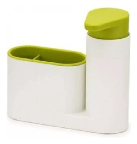 Dispenser Detergente C/porta Esponja Plastico Crystal Rock