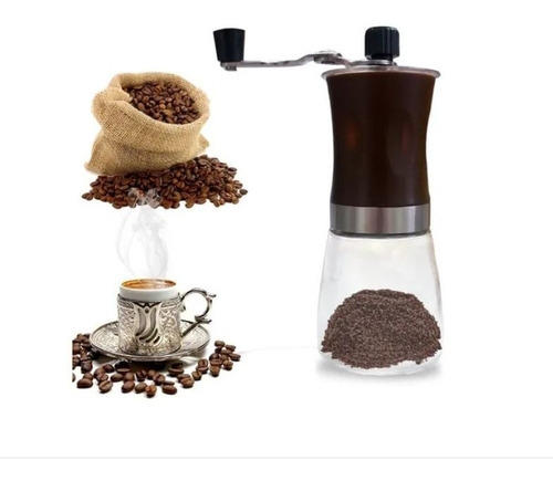 Moedor De Café Manual Em Vidro Mimo Style