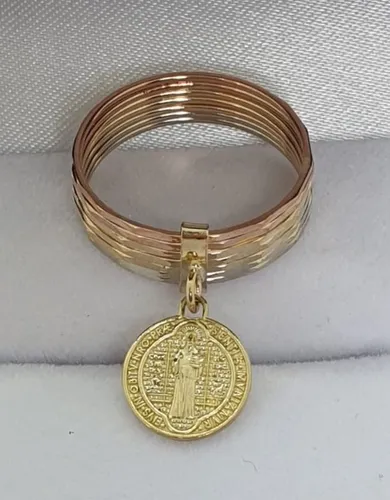 Anillo semanario de oro de 14k precio hotsell