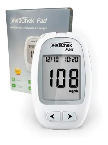 Glucómetro Digital Vivachek 60 Tiras + 110 Lancetas Oferta