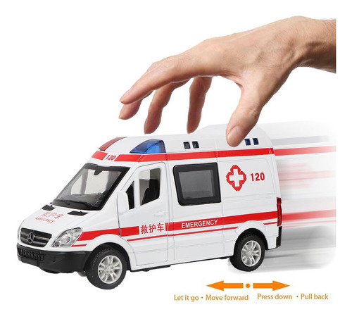 Modelo De Aleación Fundida A Troquel De Ambulancia De Rescat