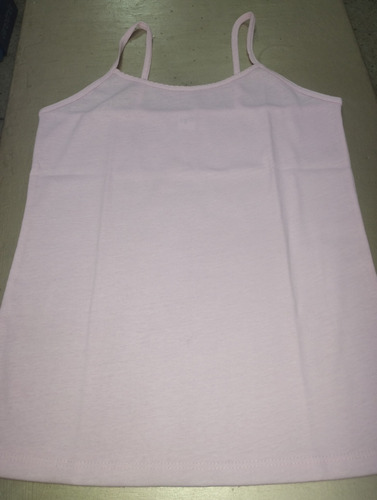 Musculosa X3 Tiras Bretel Mujer Algodón Pora