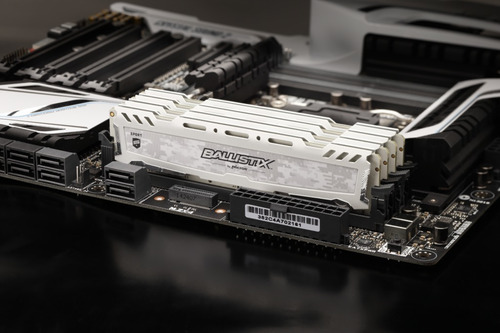 Memoria Crucial Ballistix Sport Ddr4 8gb 3200mhz Branca C Nf
