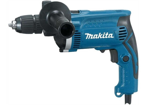 Furadeira martelete parafusadeira elétrica de 13mm Makita HP1631 710W + acessório 230V