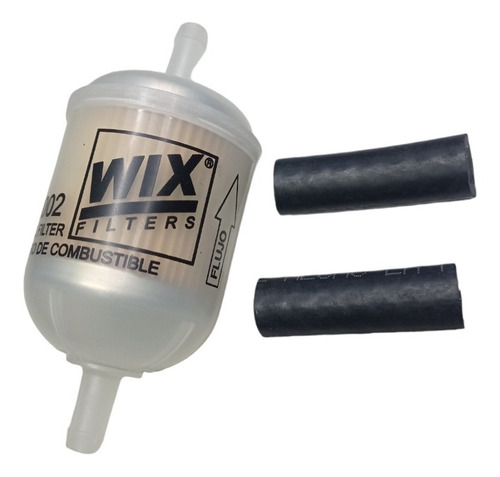 Filtro De Gasolina Universal Wix 33002 Con Mangueras