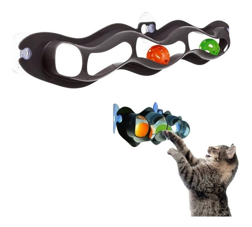 Juguete Interactivo Con Ventosas Para Gato Fix & Catch