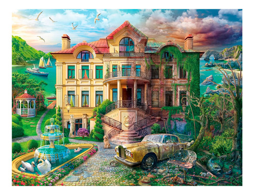 Puzzle 2000 Peças Casa Histórica - - Ravensburger