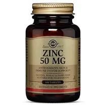 Comprar Solgar Zinc 50 Mg - 100 Tablets - Unidad a $1869