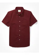 Comprar Camisa Hombre American Eagle Oxford Manga Corta