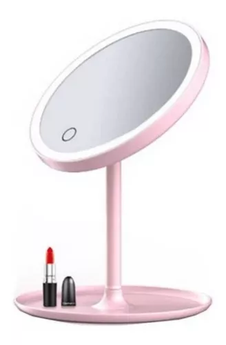 Espejo para Maquillaje con Luz LED Redondo con Encendido táctil SEISA