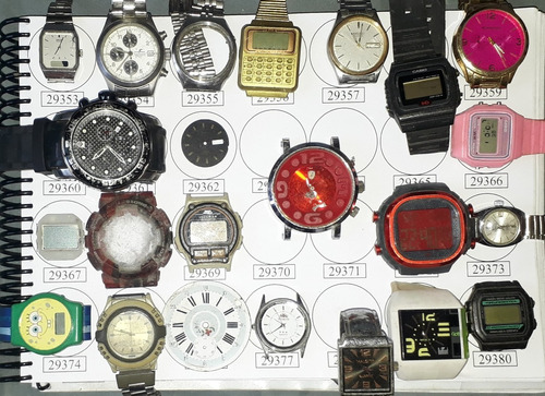 Lote 106 Sucatas Casio E Outros- Máquina Do Tempo