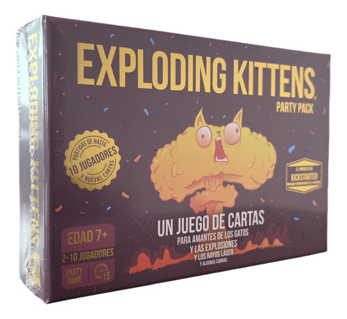 Jogo De Tabuleiro Exploding Kittens Party Pack