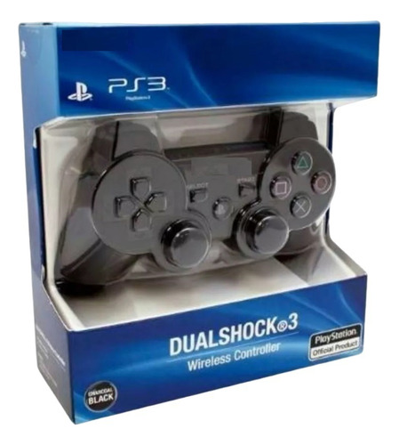  Control Joystick Sony Para Play 3 Dualshock 3 Color Negro