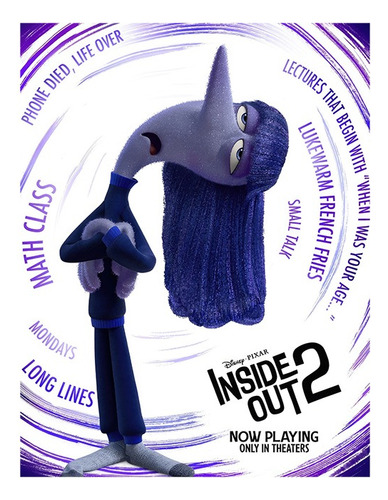 Poster De Intensamente 2 Escoge Tu Personaje