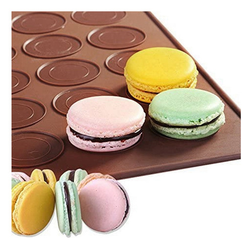 29*26 Silicona Para Hornear Pequeño Molde Macaron 30agujeros