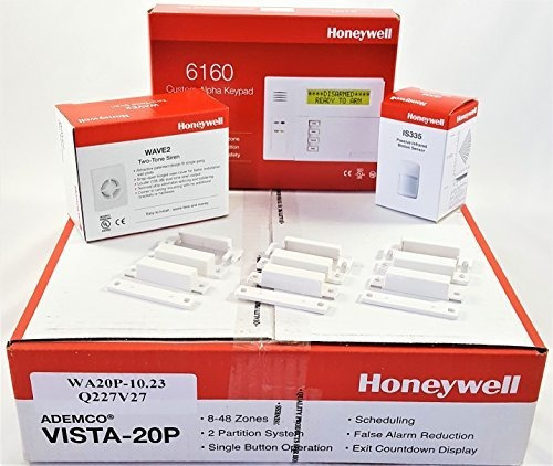 Honeywell Vista 20p Kit De Cableado Con Un Teclado 6160, Un 