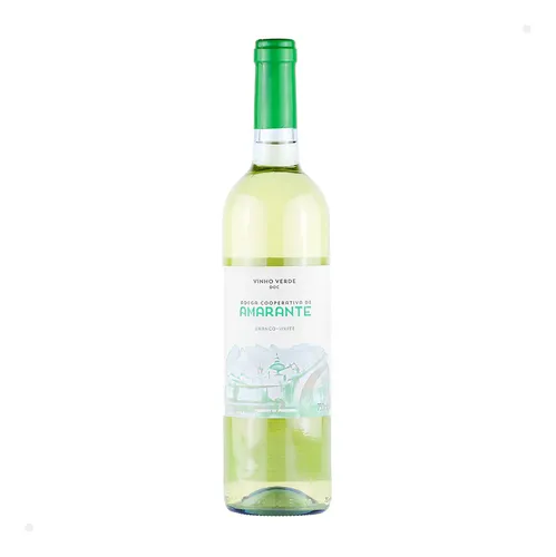 Vinho Verde Português Amarante Doc Branco 750ml Fresco Leve