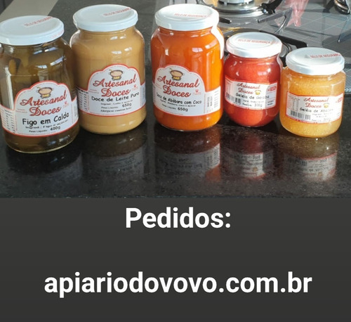 Imagem 2 de 10 de Promoção! Compre 2 Doces Artesanais E Ganhe 1 Geléia!