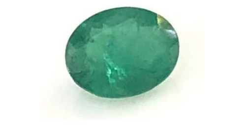 Esmeralda 0.595 Cts Oval 5x4 Pedra Preciosa Lapidad Extra A