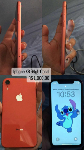 iPhone XR 64gb Coral