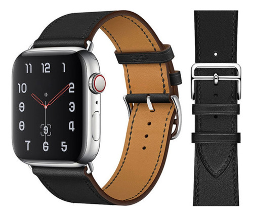 Correa Strap Para Apple Watch Cuero Genuino Piel 38 40 41mm