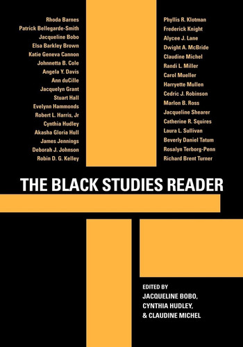 The Black Studies Reader, De Jacqueline Bobo., Vol. 1. Editorial Routledge, Tapa Blanda En Inglés