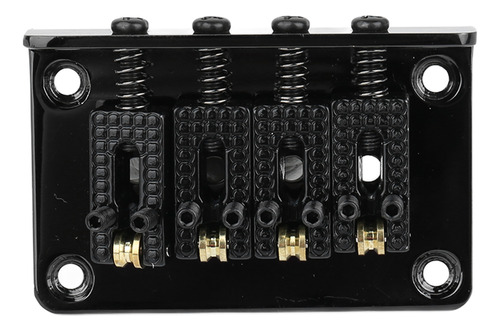 Metal Guitar Bridge, 4 Cuerdas, Sonido Mejorado, Elegante, E