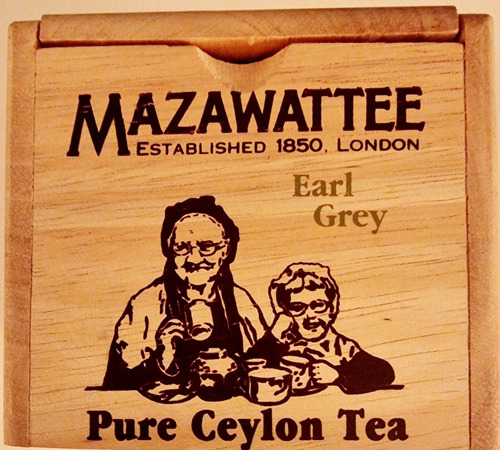 Lata Caja De Te Mazawattee (madera) Colección/decoración (Usado)
