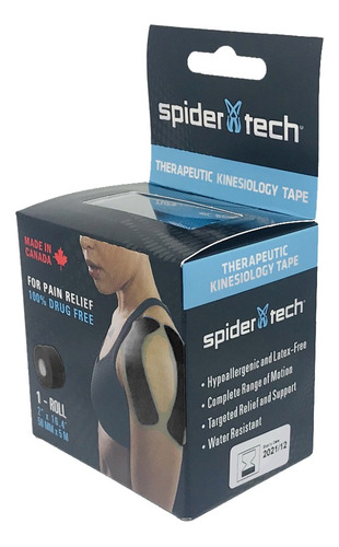 Cinta Kinesiológica Spidertech 5cmx5mt Neuromuscular El Rey