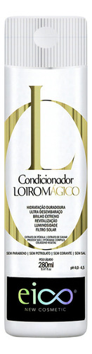 Condicionador Eico Loiro Mágico 280ml Hidratação E Brilho