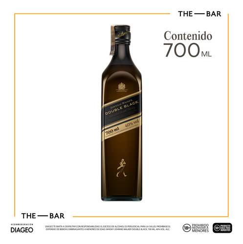 Johnnie Walker Double Black whisky 700ml