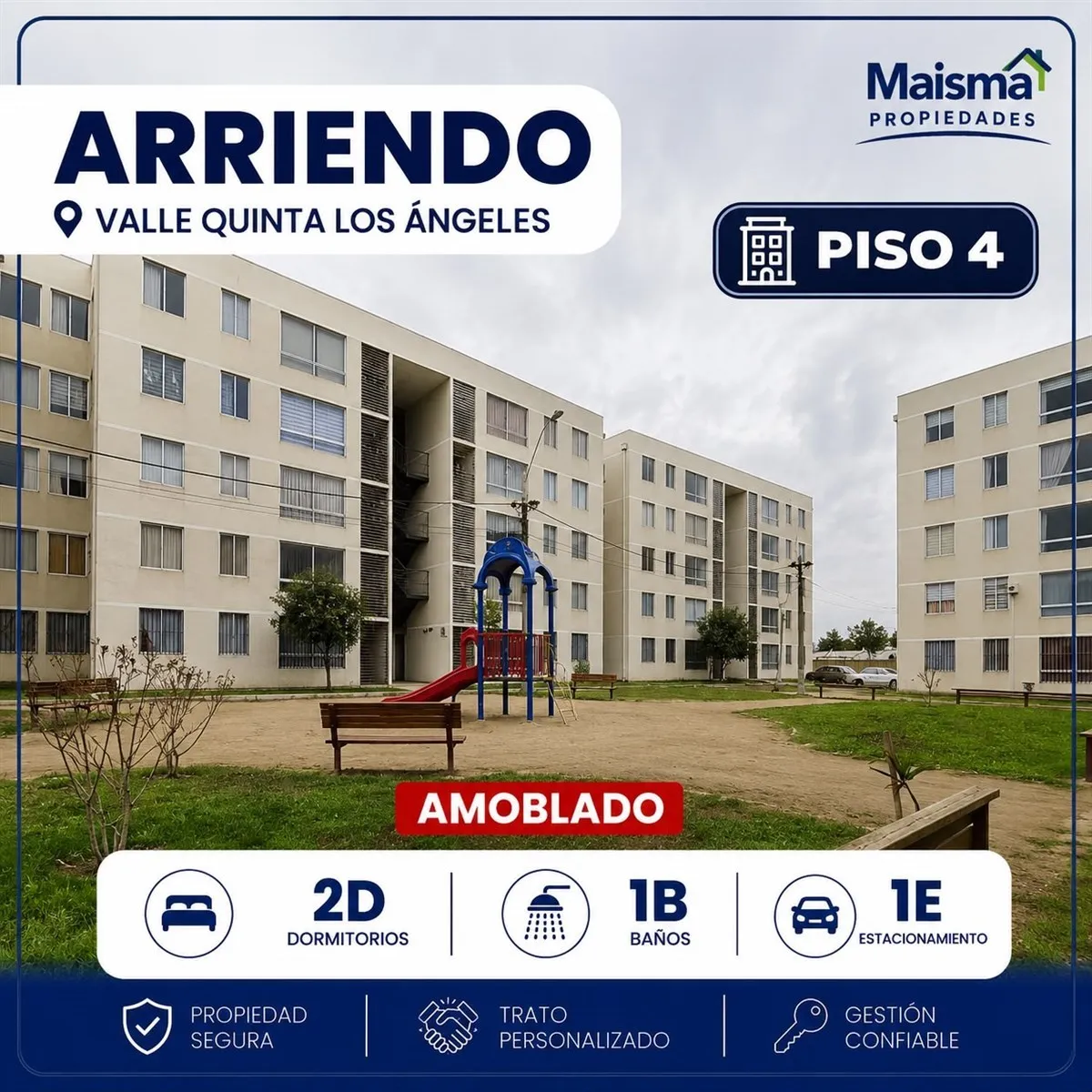 Imagen 1 de 10 de Departamento En Arriendo De 2 Dorm. Cercano A La Utal