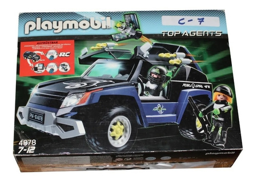 Playmobil 4878 Top Agents Robo Gang Suv Camioneta Todo Terre