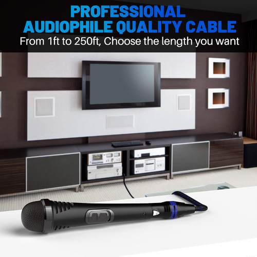 Cables De Microfono Kxable Xlr De 1.80 Metros Pack De 6