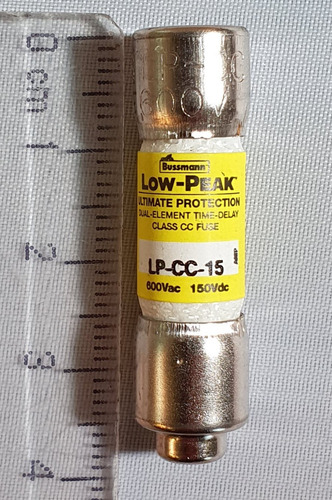 Lpcc-15 Bussmann Fusible 15a 600v