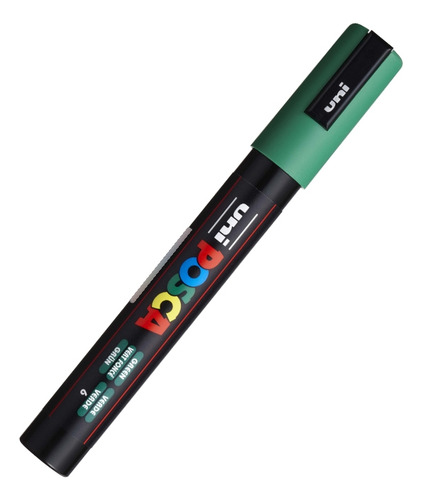 Caneta Posca Pc-5m Verde Uni Ball