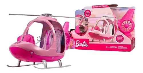 Helicoptero Barbie Glam Para Muñecas Original  Playking