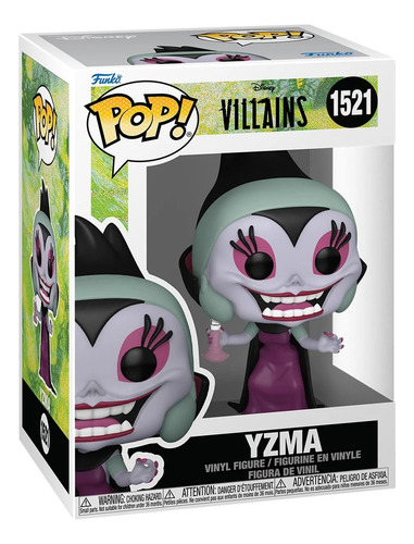 Figuro De Acción Pop Disney: Villanos - Yzma Funko