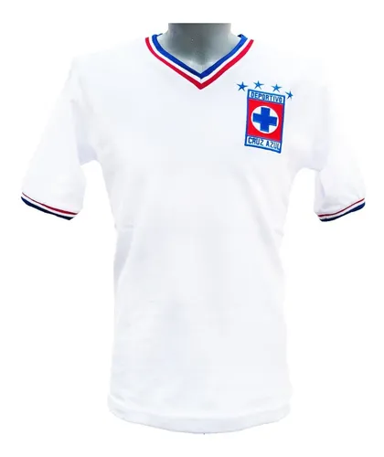 Jersey Maquina Cruz Azul Retro 70s Visita Camisa Playera Cuotas