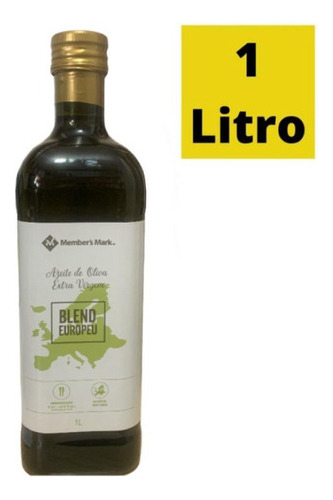 Azeite Europeu De Oliva Extra Virgem Blend 1 Litro Grande
