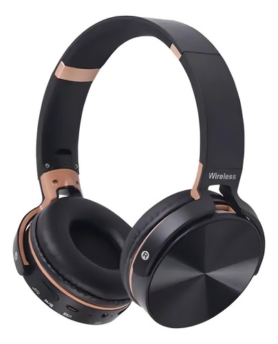 Fone De Ouvido Sem Fio Bluetooth Função Rádio Headset